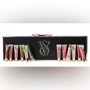 Victoria's Secret Lip Gloss Set - Pink, Nude & Berry Shades